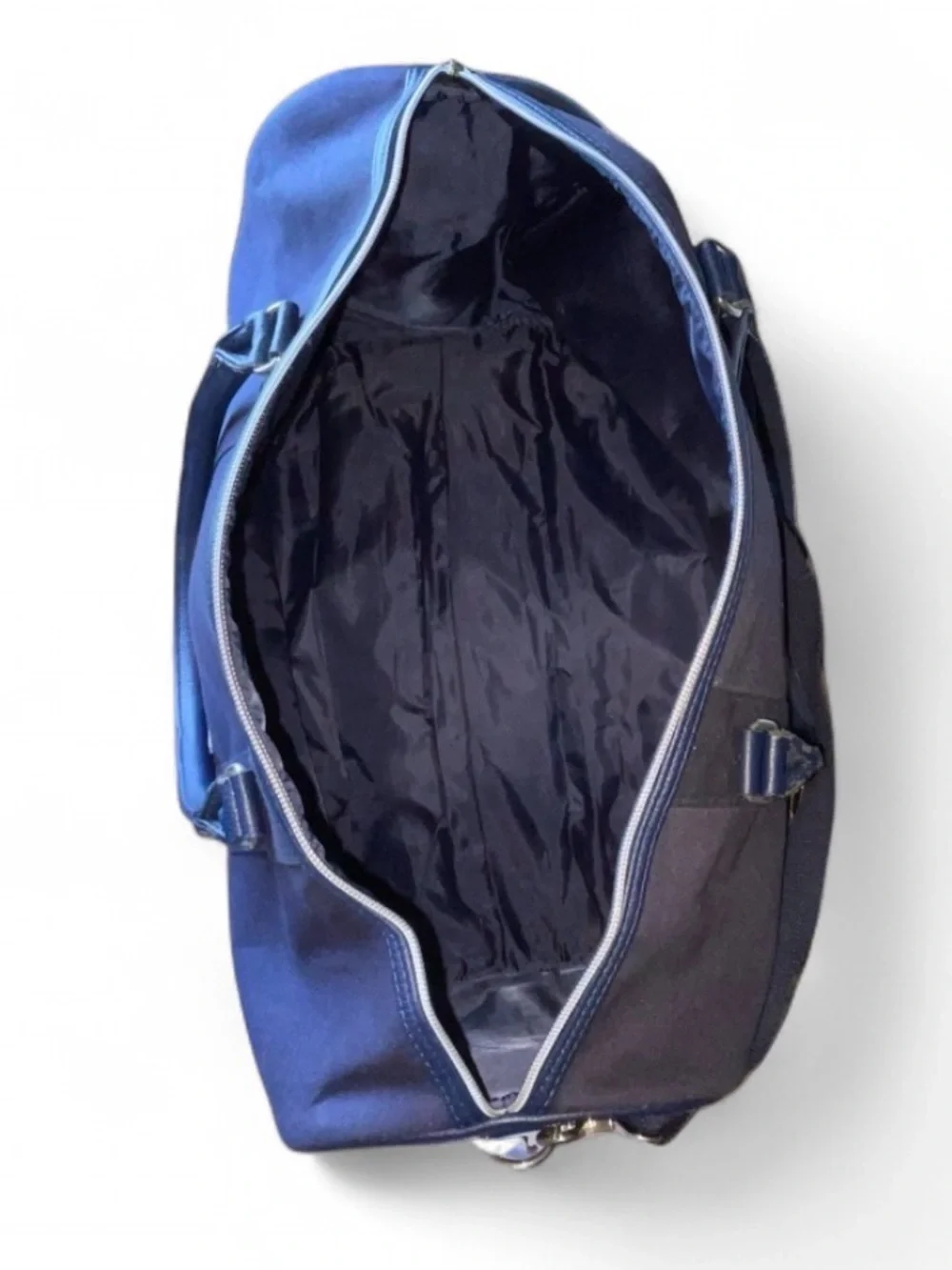Polo Ralph Lauren-Canvas ,20”x12”x8”, Weekender Duffle Bag - Navy/Purple,GUC